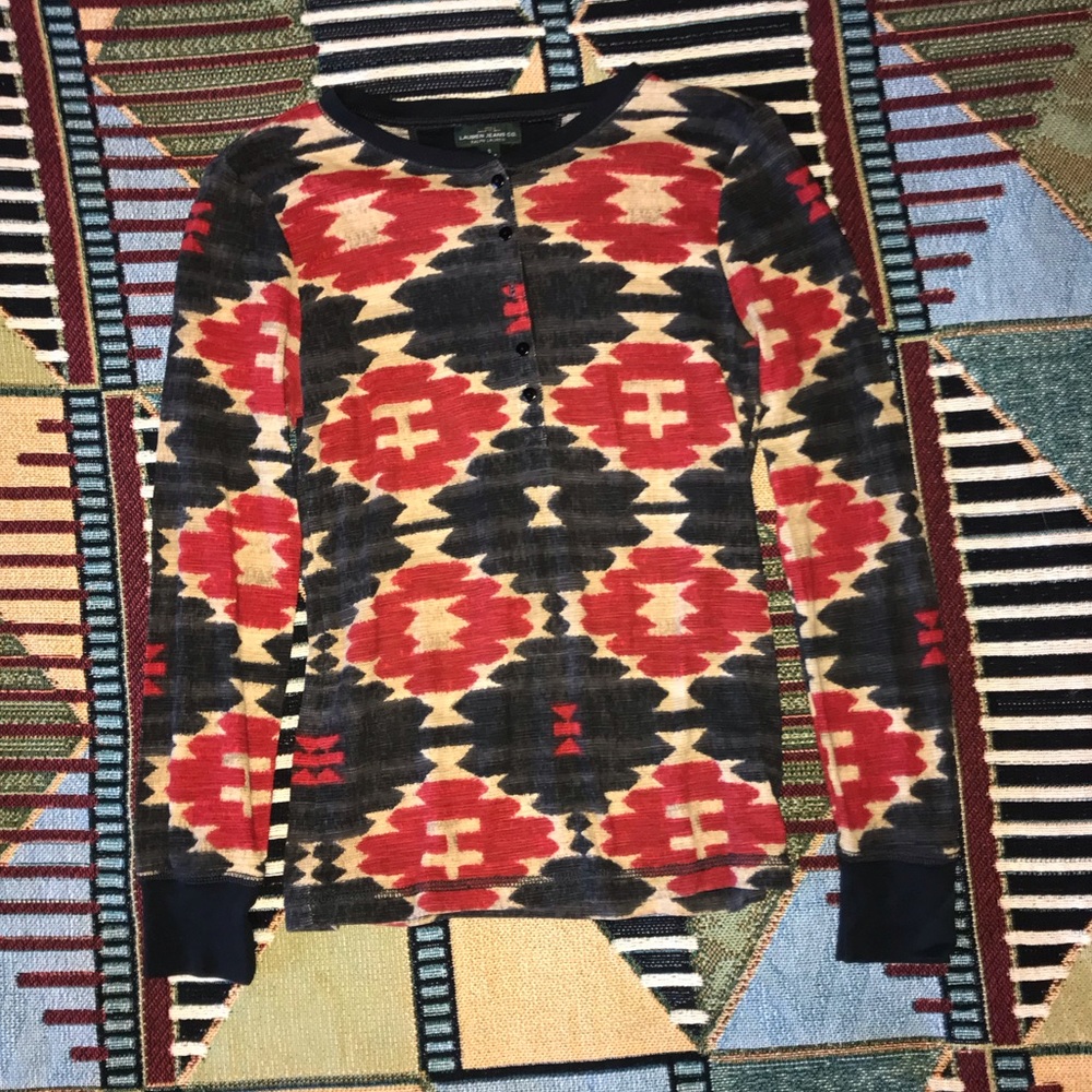 Ralph Lauren patterned thermal long sleeve